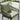 Quatropi Cole 8 Seater Garden Dining Set Green & Oak Wood Effect Aluminium