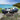 Quatropi Cole & Pharos 6 Seater Ceramic Outdoor Garden Dining Set Midnight Blue & Grey