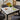 Quatropi Compact 4 Seater Square Dining Table Grey Ceramic Marble Modern 90cm
