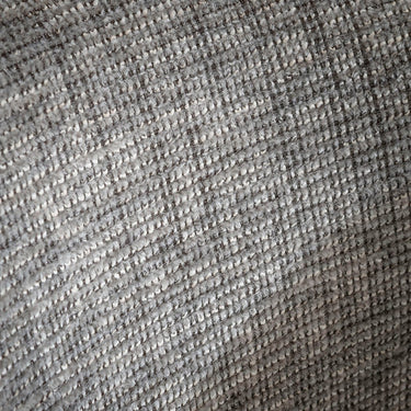 Quatropi Contemporary Carver Kitchen Dining Room Chair with Arms Light Grey Fabric