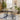 Quatropi Contemporary Extendable Dining Table Grey Ceramic Marble 6 Seater