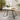 Quatropi Contemporary Extendable Dining Table White Ceramic Marble 6 Seater