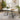 Quatropi Contemporary Extendable Dining Table White Ceramic Marble 6 Seater