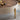 Quatropi Contemporary Round Coffee Table Walnut Wood Matte White Gold 92cm