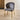 Quatropi Contemporary Velvet Dining Room Chair Grey Fabric Gold Legs