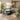 Quatropi Corner Dining Set Extending Ceramic 6 Seater Table Faux Suede Green