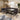 Quatropi Corner Dining Set Right-Hand Ceramic Extending Table 6 Seater Grey