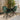 Quatropi Corner Dining Set Right-Hand Ceramic Extending Table 8 Seater Green