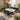 Quatropi Davina Ceramic Extending Corner Bench Dining Set Green & White R2