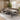 Quatropi Deco Ceramic Extending Corner Bench Dining Set Mink & Grey LRT
