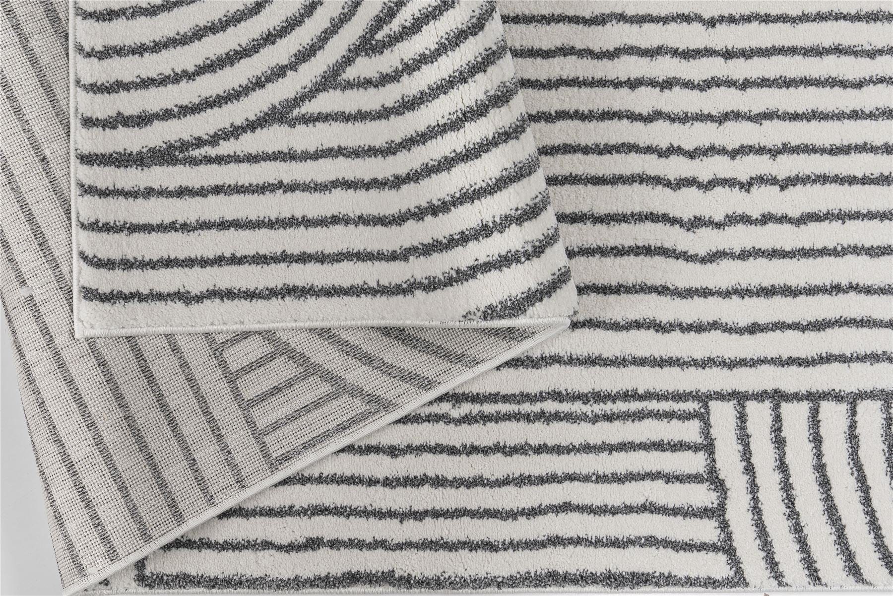 Degas Large Rug Cream / Grey 200 X 290cm – Quatropi
