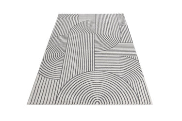 Quatropi Degas Large Rug Cream / Grey 200 X 290cm
