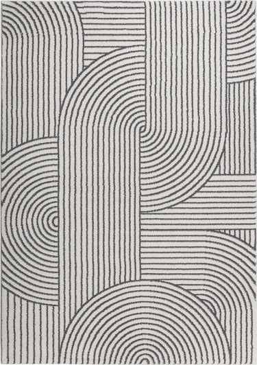 Quatropi Degas Medium Rug Cream / Grey 160 X 230cm