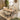 Quatropi Designer 6 Seat Natural Solid Wood Extending Dining Set Cream 160-230cm