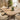 Quatropi Designer 8 Seat Natural Solid Wood Extending Dining Set Cream 160-230cm
