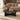 Quatropi Designer Large Round Marble Coffee Table Black 120cm 