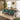 Quatropi Designer Parquet 6 Chair Dining Set Mordern Teal Velvet Chairs 220cm