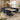 Quatropi Detroit Ceramic Extending Corner Bench Dining Set Blue & Grey R2
