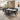 Quatropi Detroit Ceramic Marble Corner Bench Dining Set Grey & White R2