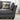 Quatropi Dorian Modular Left Armed Chaise Section 107cm D80L