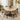 Quatropi Dynasty 6 Seater Natural Round Solid Wooden Dining Set Beige