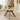 Quatropi Dynasty 6 Seater Natural Round Solid Wooden Dining Set Beige