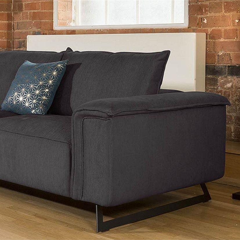 Quatropi Effie Super Wide Sectional Elegant 4 Seater Sofa Many Fabrics 3.85mtr