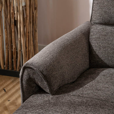 Quatropi Electric Recliner Sofa Couch Chaise Couch 3 Seater Dark Grey 270x160cm RH