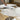 Quatropi Emma 6 Seater Ceramic Extendable Dining Set White & Navy