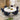 Quatropi Emma 6 Seater Round Dining Set White & Navy