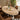 Quatropi Emma Solid Wood Natural Oval Dining Table And 6 Chairs Set Tan