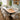 Quatropi Evie & Zelda 10 Seater Extendable Dining Set Brown & Rustic Blue Ceramic