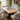 Quatropi Evie & Zelda 6 Seater Extendable Dining Set Brown & Rustic Blue Ceramic