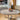 Quatropi ExDisplay 180cm Luxury Round Dining Table Oak Wood Grey Wash #16