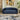 Quatropi ExDisplay Tempe Curved 3 Seater Velvet Sofa Blue