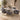 Quatropi Extendable Dining Table + 6 Chairs Dining Set Grey Ceramic Velvet