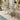 Quatropi Extending Ceramic Marble 6 Seat Table and Chair Dining Set Teal Vevet