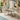 Quatropi Extending Ceramic Marble 6 Seat Table and Chair Dining Set Teal Vevet