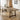Quatropi Extra Large Wooden 12 Seater Dining Room Table Rustic Wood 320x100cm