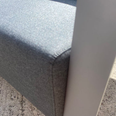 Quatropi F1903 Sofa Corner Bench Charcoal Grey 235 x 235 ExDisplay