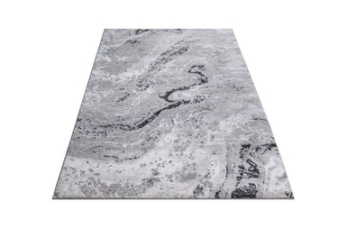 Quatropi Fantastia Large Rug White / Silver / Light Grey 200 X 290cm