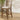 Quatropi Gemini Padded Wooden Counter Bar Stool Cream