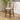 Quatropi Gemini Padded Wooden Counter Bar Stool Cream