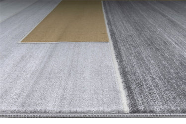 Quatropi Hartley Medium Rug Grey / Mustard / Cream / Light Grey 160 X 230cm