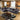 Quatropi Huge Inviting Mikey Corner Sofa Dark Grey 5 Seater L Shape 13R