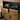 Quatropi Industrial Solid Wood Tall Parquet Herringbone Storage Cabinet 190cm