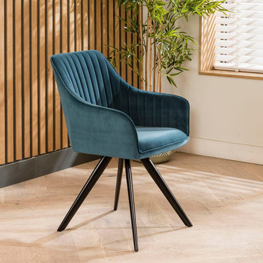 Quatropi Josie Dining Chair Blue