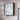 Quatropi KIT PART-Porcelain Flower Framed Wall Artwork White 36x36cm