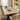 Quatropi Large 10 Seater Live Edge Wooden Dining Set Natural Cream Leather 260cm
