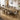 Quatropi Large 10 Seater Modern Wooden Dining Table and Chair Dining Set 320cm
